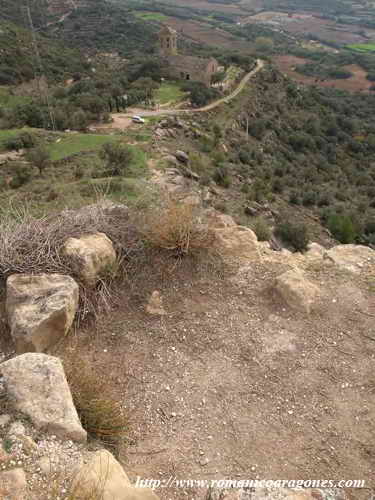 PARTE ALTA DE LA TORRE. AL FONDO LA COLEGIATA